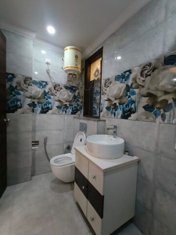 Bathroom in 2 BHK Apartment at Sector 6 Dwarka – for Rent