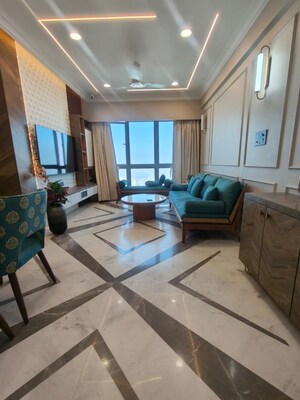 Living Room in 2 BHK Apartment at Sheth Auris Serenity Tower 1, Malad West – for Sale