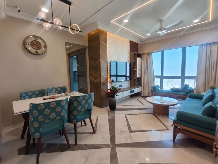 Living Room, sheth-auris-serenity-tower-1 2 Bedroom 805 Sq.Ft. Apartment In Malad West Mumbai 9815205