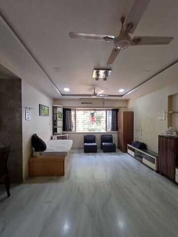 Living Room in 2 BHK Apartment at Centre Point Society, Panch Pakhadi – for Rent