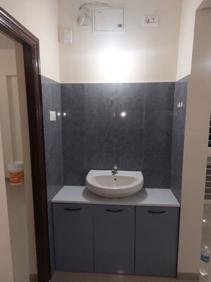Bathroom in 2.5 BHK Apartment at Wakad – for Rent