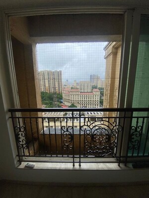Balcony in 2.5 BHK Apartment at Hiranandani Obelia The Walk, Ghodbunder Road – for Rent
