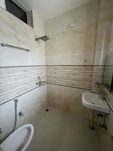 Bathroom in 3 BHK Apartment at Sector 18 Dwarka – for Rent
