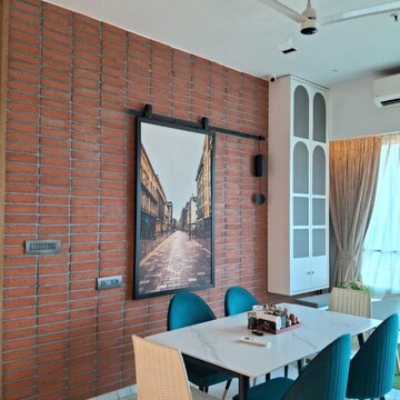 Living Room in 4 BHK Apartment at Indiabulls Blu, Upper Worli – for Sale