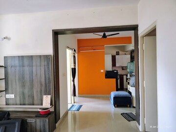 Living Room in 2.5 BHK Apartment at Divya JSR Limelite, Abbigere – for Rent