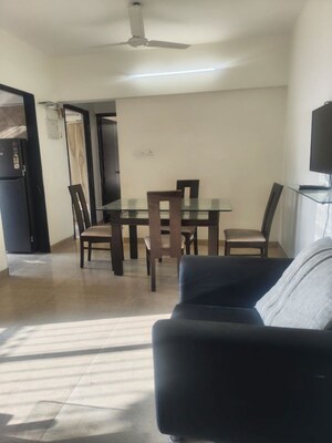 Hall in 2 BHK Apartment at Tulsi Aura Mumbai, Ghansoli – for Rent