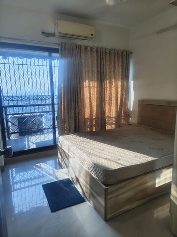 Master Bedroom in 2 BHK Apartment at Tulsi Aura Mumbai, Ghansoli – for Rent