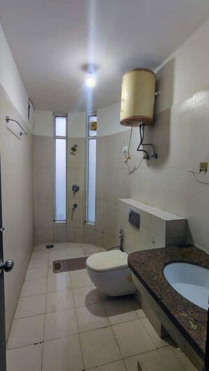 Bathroom in 3 BHK Apartment at Spaze Privy, Sector 72 – for Rent
