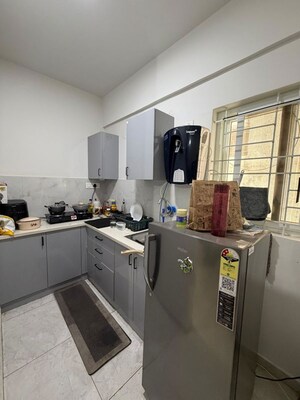 Kitchen in 1 BHK Builder Floor at Hsr Layout – for Rent