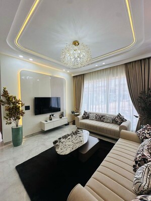 Living Room in 3 BHK Villa at High Ground – for Sale