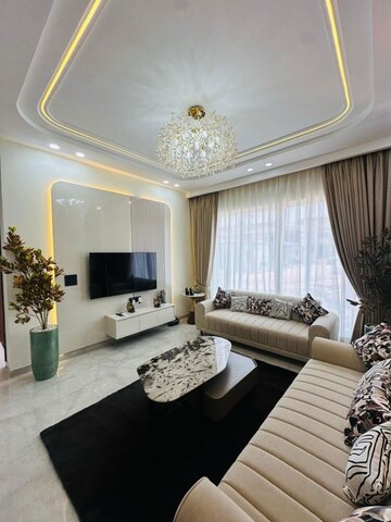 Living Room in 3 BHK Villa at High Ground – for Sale