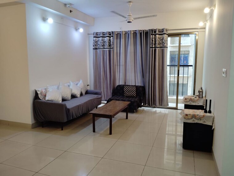 Living Room, tata-amantra 3 Bedroom 1300 Sq.Ft. Apartment In Ashok Nagar Thane 9815337