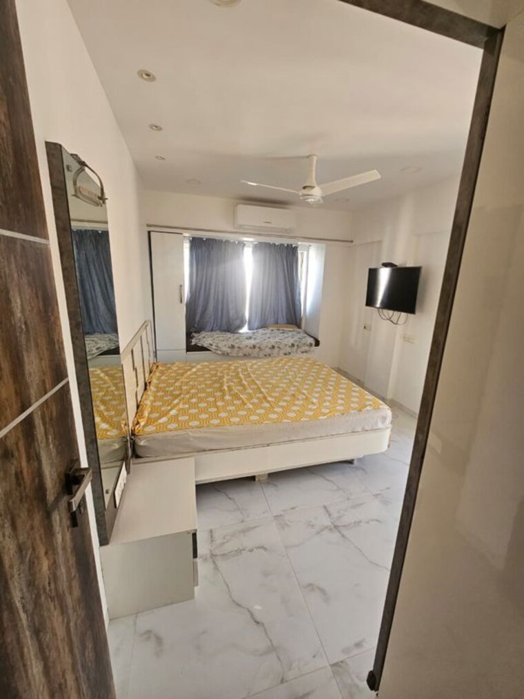 Master Bedroom, om-viraj-apartment 1 Bedroom 715 Sq.Ft. Apartment In Andheri West Mumbai 9815688