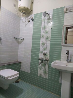 Bathroom in 3 BHK Builder Floor at Hsr Layout – for Rent