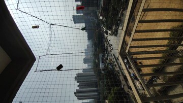 Balcony in 3 BHK Apartment at The Wadhwa Platina, Kolshet Road – for Rent