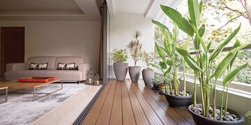 Balcony in 3 BHK Apartment at Godrej Seven, Joka – for Sale