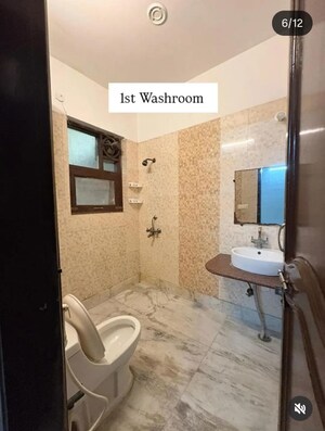 Bathroom in 2 BHK Apartment at RWA Apartments Sector 52, Sector 52 – for Rent
