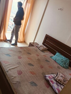 Bedroom in 1 BHK Apartment at Wave Dream Homes, Wave City – for Rent