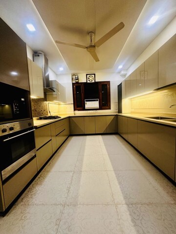 Kitchen in 4 BHK Builder Floor at Panchsheel Park – for Rent