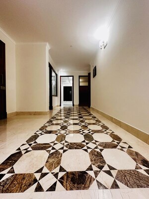 Staircase in 4 BHK Builder Floor at Panchsheel Park – for Rent