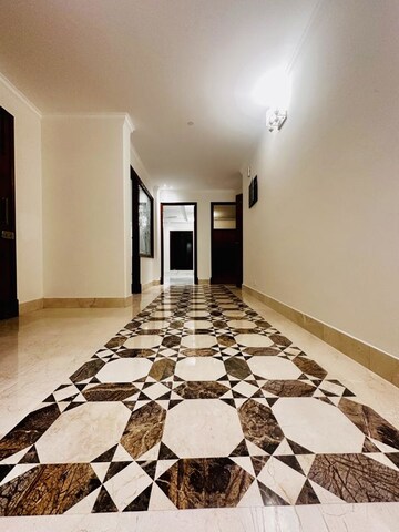 Staircase in 4 BHK Builder Floor at Panchsheel Park – for Rent