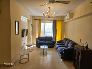 Living Room in 3 BHK Apartment at DLF The Skycourt, Sector 86 – for Rent