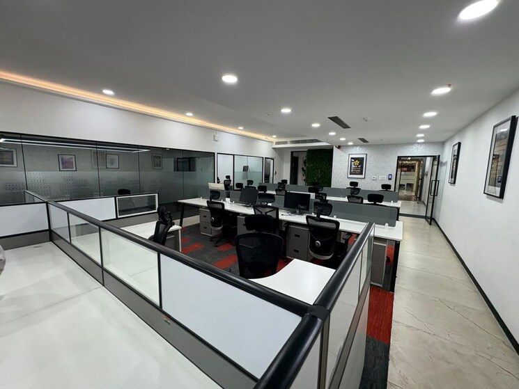 Floor Plan, ten-madhapur Commercial Office Space 3200 Sq.Ft. In Madhapur Hyderabad 9816410