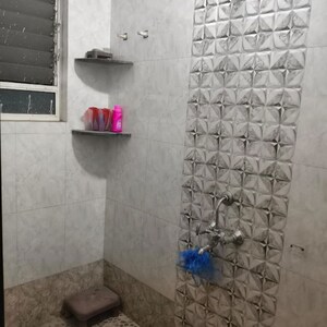 Bathroom in 1 BHK Apartment at Punyai Apartment, Ganesh Nagar – for Rent