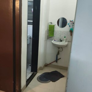 Bathroom in 1 BHK Apartment at Punyai Apartment, Ganesh Nagar – for Rent