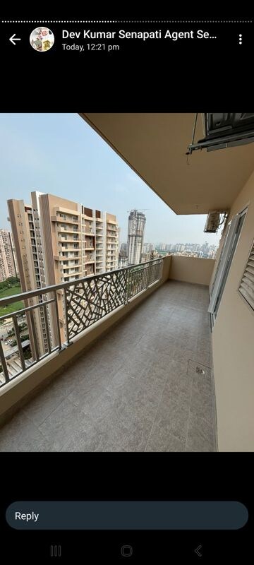 Balcony in 4 BHK Apartment at ABA Ivy County, Sector 75 – for Rent
