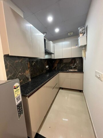 Kitchen in 1 BHK Builder Floor at Sushant Lok I – for Rent