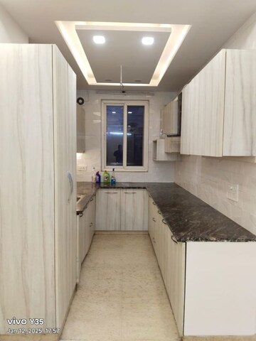 Kitchen in 2 BHK Builder Floor at Paschim Vihar – for Rent