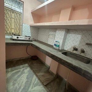 Kitchen in 1 RK Builder Floor at Katwaria Sarai – for Rent