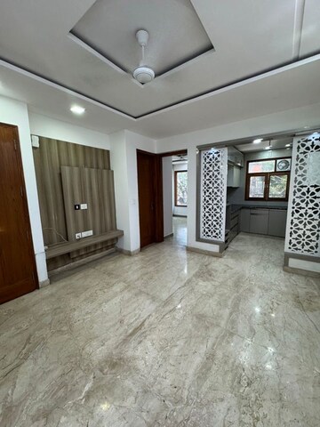 Living Room in 3 BHK Builder Floor at Paschim Vihar – for Rent