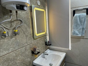 Bathroom in 3 BHK Apartment at Hero Homes Gurgaon, Sector 104 – for Rent