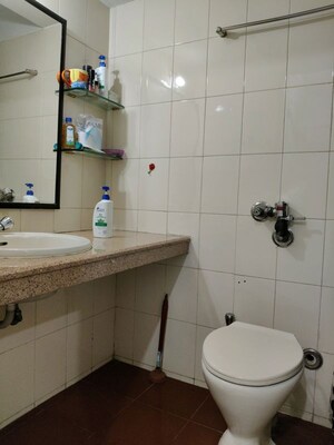 Bathroom in 2 BHK Apartment at Suncity Jupiter, Powai – for Rent