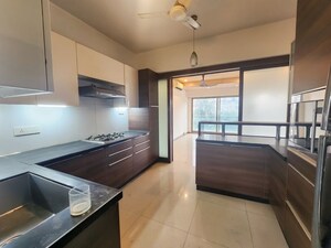 Kitchen in 3 BHK Apartment at L Amour Apartment, Bandra West – for Rent