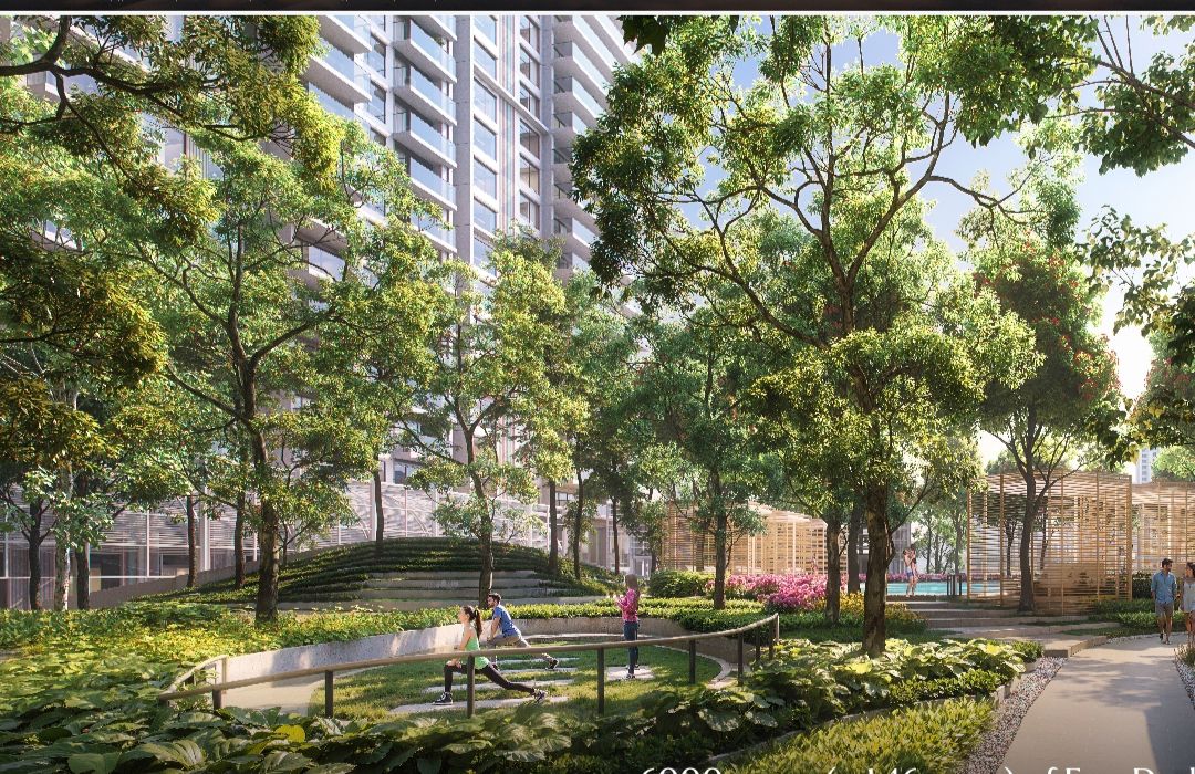 3 BHK + Pooja Room Apartment For Sale in DLF The Westpark