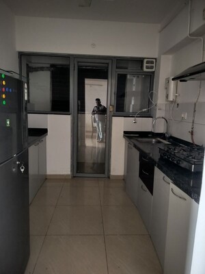 Kitchen in 3 BHK Apartment at Amanora Future Towers, Hadapsar – for Sale