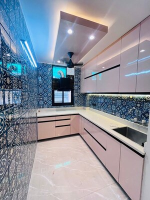 Kitchen in 3 BHK Builder Floor at Panchsheel Vihar – for Sale