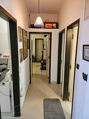 Building Lobby in 3 BHK Apartment at Mirchandani Palms, Rahatani – for Sale