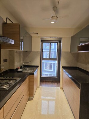 Kitchen in 3 BHK Apartment at Ekta Trinity, Santacruz West – for Rent