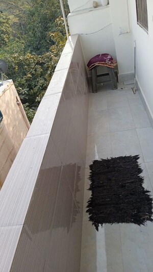 Balcony in 1 BHK Builder Floor at East Of Kailash – for Rent