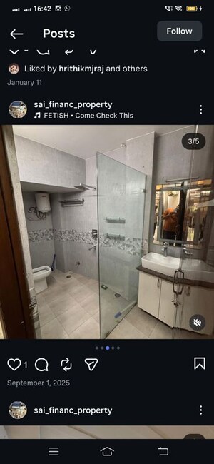 Kitchen in 1 BHK Builder Floor at Neb Sarai – for Rent