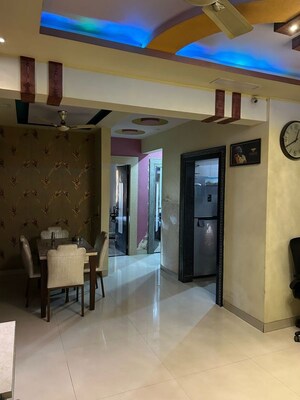 Living Room in 2 BHK Apartment at Om Saidham CHS, Kalyan East – for Rent