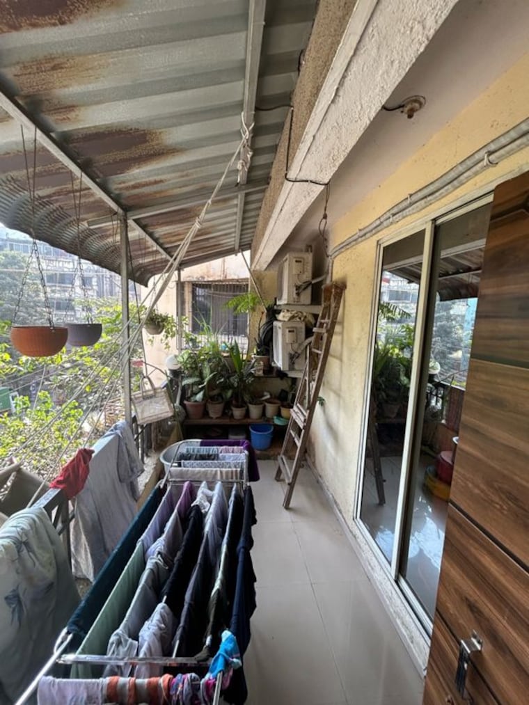 Balcony, om-saidham-chs 2 Bedroom 1200 Sq.Ft. Apartment In Kalyan East Thane 9817219