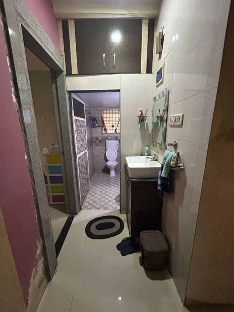 Bathroom, om-saidham-chs 2 Bedroom 1200 Sq.Ft. Apartment In Kalyan East Thane 9817219
