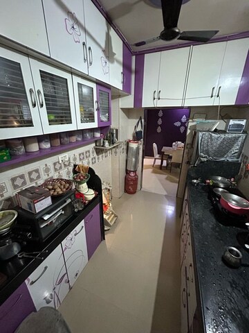 Kitchen in 2 BHK Apartment at Om Saidham CHS, Kalyan East – for Rent