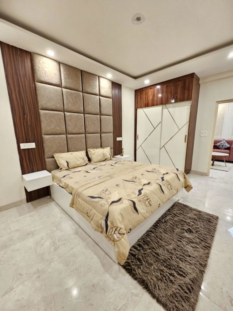 Bedroom, aura-homes 3 Bedroom 1630 Sq.Ft. Builder Floor In Patiala Road Zirakpur 9817865