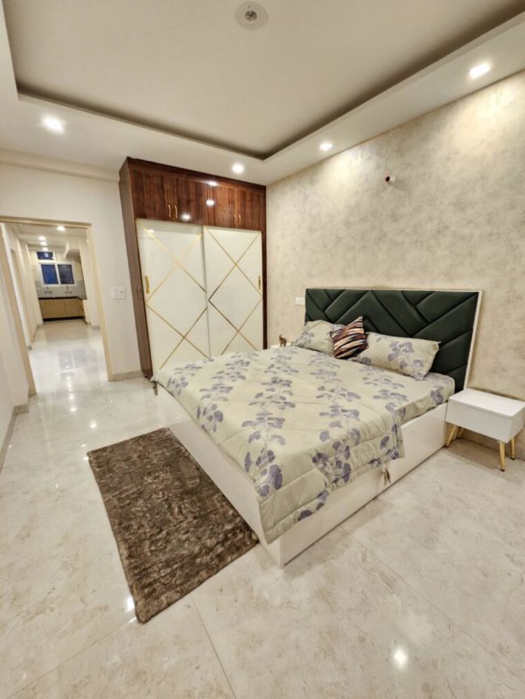 Bedroom, aura-homes 3 Bedroom 1630 Sq.Ft. Builder Floor In Patiala Road Zirakpur 9817865